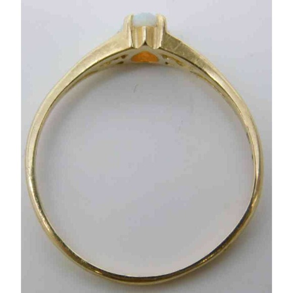 10K Gold Blue Opal Teardrop Cut Ring 1.8g

OPAL 10K GOLD RING SIZE6,7,8,9,10 - Picture 4 of 7